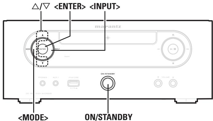 MARANTZ M-CR503 - Symboles utilisés pour indiquer les touches dans ce guide - 1