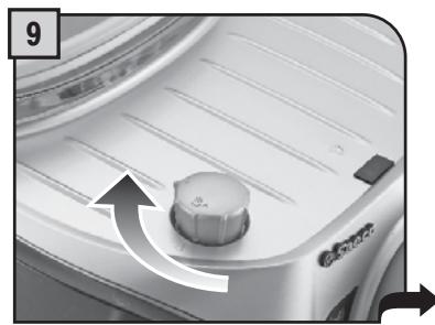SAECO RI9757/01 - STARTING THE MACHINE - MISE EN MARCHE DE LA MACHINE - 3