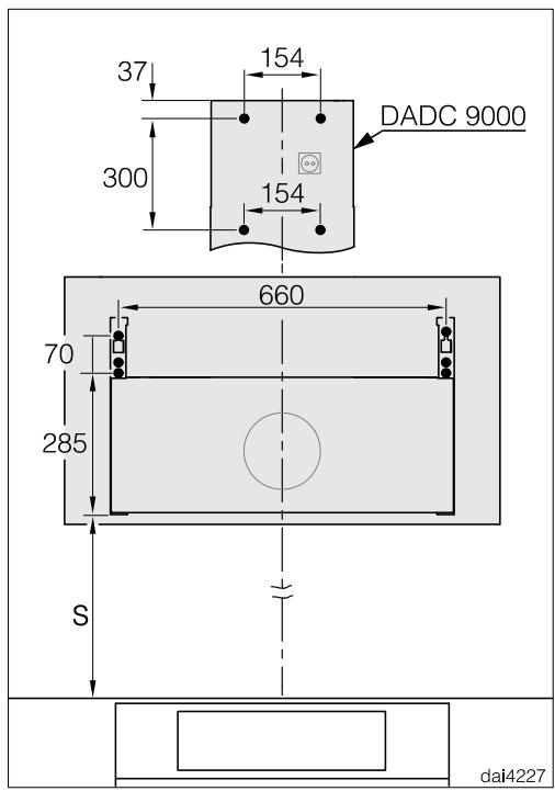 MIELE DAI0ITWNR - Gabarit de perçage pour le montage mural - 1