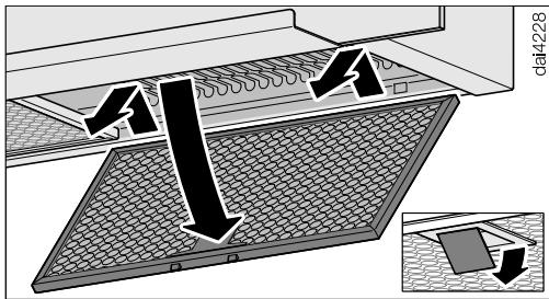 MIELE DAI0ITWNR - Retirer le filtrre àGRAisses - 1