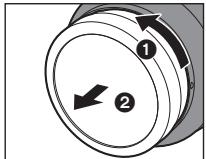 PANASONIC 950/1.4 PRO - Attaching the Lens - 1
