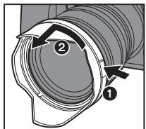 PANASONIC 950/1.4 PRO - Entfernen einer Gegenlichtblende - 3