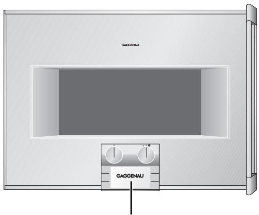 GAGGENAU BS 251-100 ANTHACITE - Four à vapeur - 1