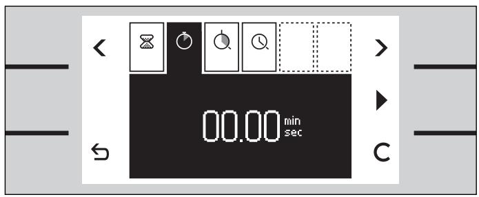 GAGGENAU BS 251-100 ANTHACITE - Lancer le chronomètre - 1