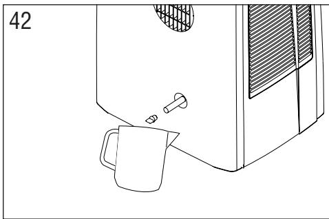 DELONGHI PAC WE 125 BLC/SIL - Vidage du bac interne - 1