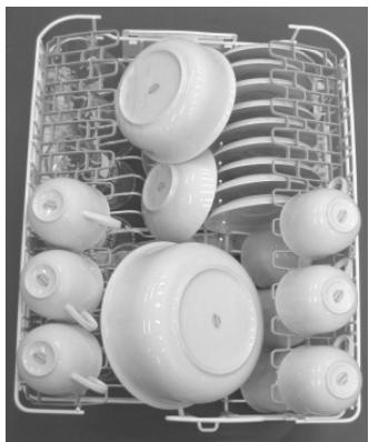 HOTPOINT-ARISTON LV460CIX - Le réglage du panier supérieur? - 3