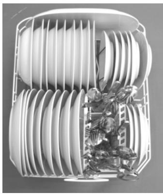 HOTPOINT-ARISTON LV460CIX - Le réglage du panier supérieur? - 5