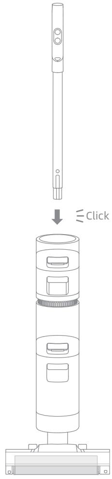DREAME H11 MAX - Vacuum Installation Diagram - 1