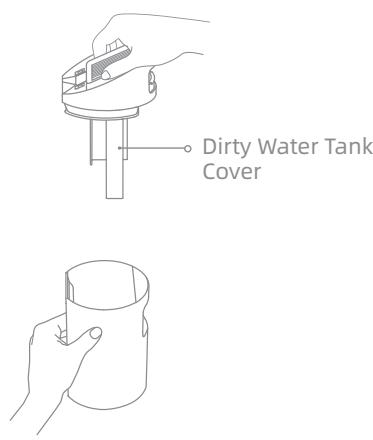 DREAME H11 MAX - Clean the Dirty Water Tank - 2