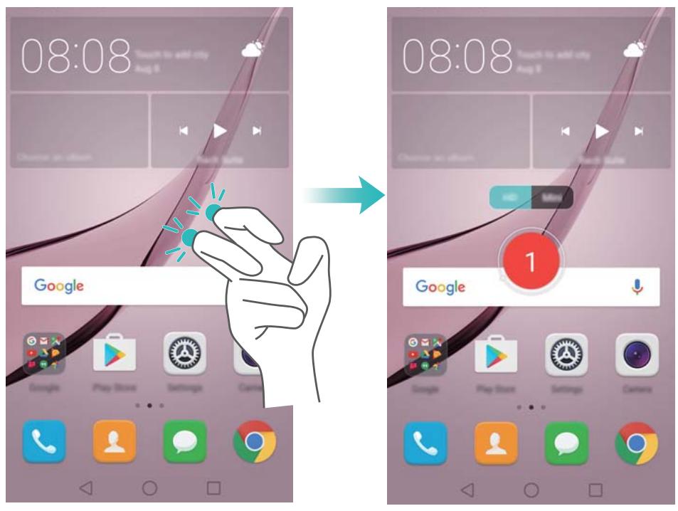 HUAWEI NOVA DUAL ROSE OR - Démarrage de l'enregistrement - 1