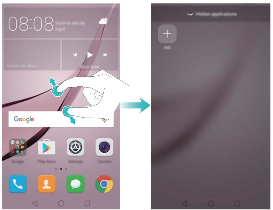 HUAWEI NOVA DUAL ROSE OR - Trouver des applications masquées - 1