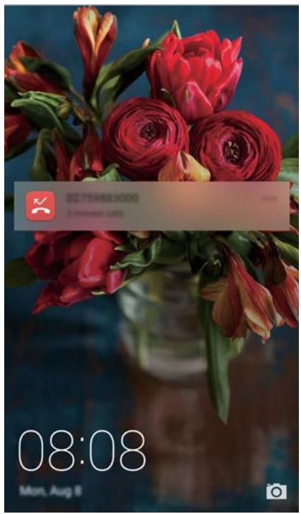 HUAWEI NOVA DUAL ROSE OR - Afficher les notifications sur l'écran de verrouillage - 1