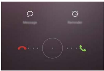 HUAWEI NOVA DUAL ROSE OR - Répondre ou rejoeter un appel - 1