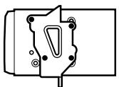 CLARION VX401 - Supports de fixation typiques - 1