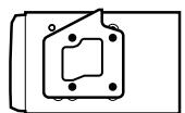 CLARION VX401 - Supports de fixation typiques - 3