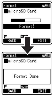 OLYMPUS DM-670 - Appuyez sur la touche OK. - 1