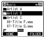 OLYMPUS DM-670 - Appuyez sur la touche OK. - 1