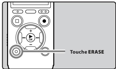 OLYMPUS DM-670 - Suppression partielle d'un fichier - 2