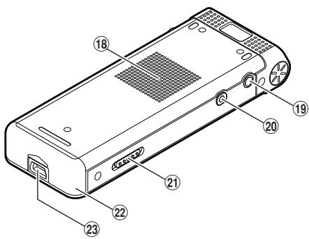OLYMPUS DM-670 - Fixation de la couroie : - 3