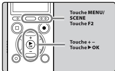 OLYMPUS DM-670 - Modifier l'heure et la date - 2