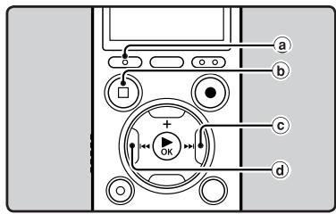 OLYMPUS DM-670 - Annulation de la fonction de lecture repétée du segment - 1