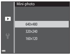 NIKON CLPXS6700BK+HS+4GO - Sélectionnez la taille de copie souhaïée à l'aide de la commande du sélecteur multidirectionnel, puis appuyez sur la commande OK. - 1
