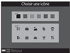 NIKON CLPXS6700BK+HS+4GO - Changement de I'icone d'un album de favors - 2