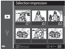 NIKON CLPXS6700BK+HS+4GO - Sélectionnez les images (99 maximum) et le nombre de copies (neuf maximum) de chaque image. - 1