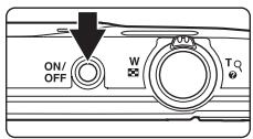 NIKON CLPXS6700BK+HS+4GO - Appuyez sur le commutateur marche-arrêt. - 1