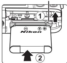 NIKON CLPXS6700BK+HS+4GO - Preparation 1 Insertion de l'accumulateur - 2