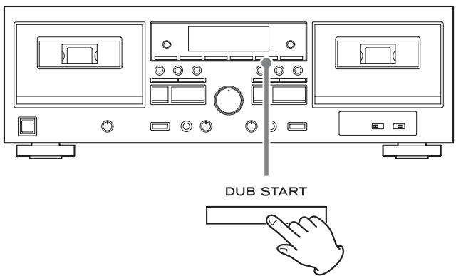 TEAC W-1200 - Dubbing - 1