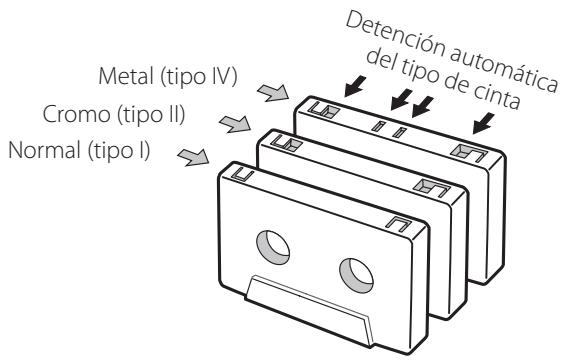 TEAC W-1200 - Detención automática del tipo de cinta - 1