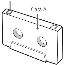 TEAC W-1200 - Lengüetas de prevención contra borrado - 1