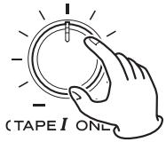TEAC W-1200 - Pitch control (TAPE 1 only) - 2
