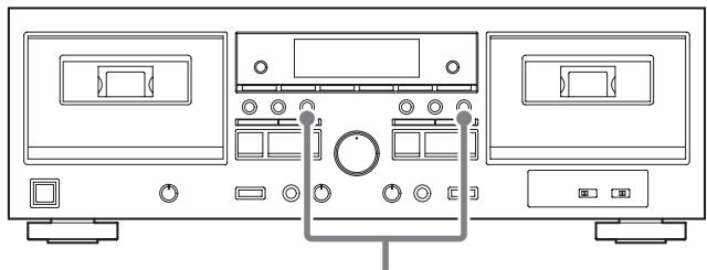 TEAC W-1200 - Création de silences (REC MUTE) - 1