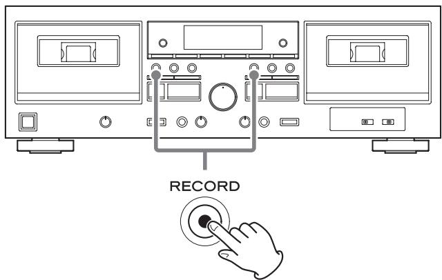 TEAC W-1200 - Recording to cassette tapes - 2