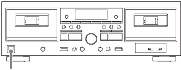 TEAC W-1200 - Pulse el botón POWER para encender la unidad. - 1