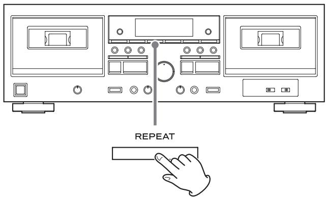 TEAC W-1200 - Lecture en boucle (répétition) - 1