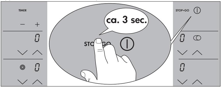 AEG 79301 KF - Activation de la sécurité enfants - 1