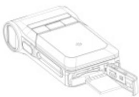 TOSHIBA CAMILEO PX 1333 - ★ Insérer et Retirer une Carte SD (En option) - 1