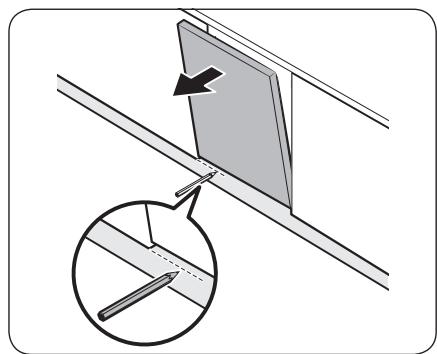 SAMSUNG DW60BG850FSL - Plinthe - 1