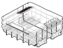 SAMSUNG DW60BG850FSL - Vue d'ensemble du lave-vaissette - 3
