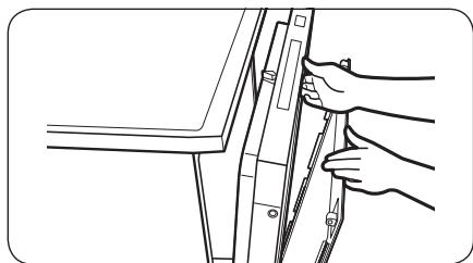 SAMSUNG DW60BG850FSL - ÉTAPE 4 Installation du panneau personnelisé - 1