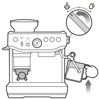 SAGE EXPIMPRESSNOIR - PREPARATION D'UNE MOUSSE DE LAIT - 1
