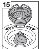 SAGE EXPIMPRESSNOIR - NETTOYAGE AVANCE DU BROYEUR CONIQUE - 15