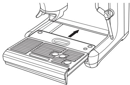 SAGE EXPIMPRESSNOIR - Fixation du bac d'égouttement - 2