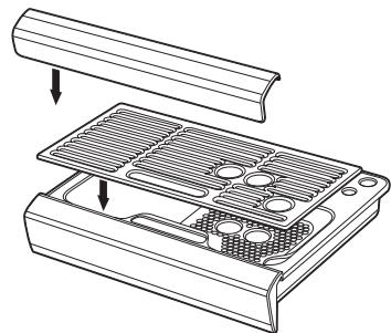 SAGE EXPIMPRESSNOIR - Fixation du bac d'égouttement - 1