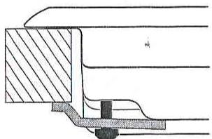 ARISTON PZ 640 IX - Scheme de fixation des crochets - 2