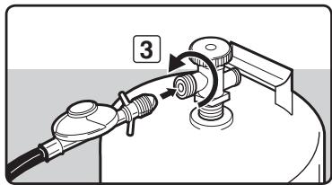 WEBER GENESIS E330 GAZ NAT - Avertissement: vérifie que le robinet ou le détendeur de la bouteille de gaz est fermé. - 2