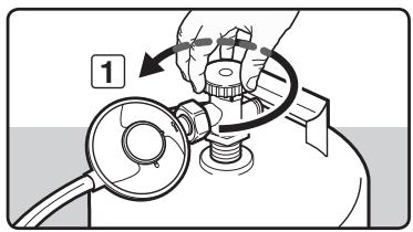 WEBER GENESIS E330 GAZ NAT - AVERTISSEMENT : n'allumez pas les réchauds pendant la verification de l'étanchéité. - 1